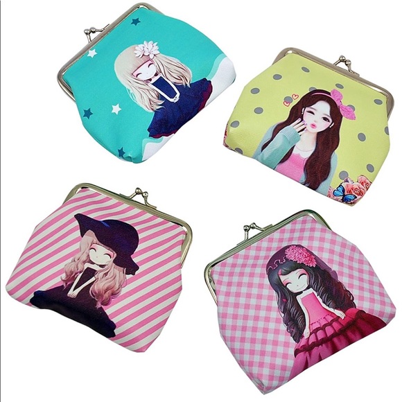 Other - STOCKING STUFFER 🎅🏻Cute Girlie Coin Purse/Gift Card Holder